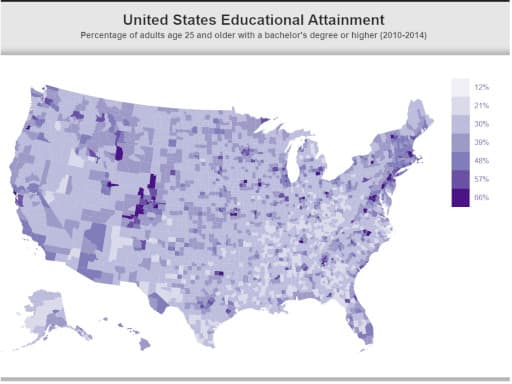 D3 Choropleth Map